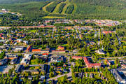 Arvidsjaur, drnarbilder, drnarfoto, flygbild, flygbilder, flygfoto, flygfoton, kyrka, kyrkor, lappland, samhllen, sommar