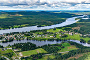 backe, drnarbild, drnarbilder, drnarfoto, Fjllsjn, Fjllsjlven, flygbild, flygbilder, flygfoto, flygfoton, Jmtland, samhllen, sommar