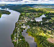 backe, Backesjn, Backesjnoret, drnarbild, drnarbilder, drnarfoto, Fjllsjn, Fjllsjlven, flygbild, flygbilder, flygfoto, flygfoton, Jmtland, lasarett, Lngnset, samhllen, sjukhus, sjukstuga, sommar