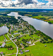 backe, drnarbild, drnarbilder, drnarfoto, Fjllsjn, Fjllsjlven, flygbild, flygbilder, flygfoto, flygfoton, Jmtland, samhllen, sommar