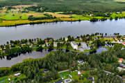backe, drnarbild, drnarbilder, drnarfoto, Fjllsjn, Fjllsjlven, flygbild, flygbilder, flygfoto, flygfoton, Jmtland, lasarett, samhllen, sjukhus, sjukstuga, sommar