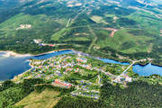 drnarbilder, drnarfoto, flygbild, flygbilder, flygfoto, flygfoton, Frostviken, Gddede, Jmtland, kraftstation, samhllen, sommar, Strms Vattudal, vattenkraft