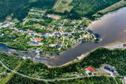 drnarbilder, drnarfoto, flygbild, flygbilder, flygfoto, flygfoton, Frostviken, Gddede, Jmtland, kraftstation, Kvarnbergsvattnet, samhllen, sommar, Strms Vattudal, vattenkraft