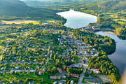 drnarbild, drnarbilder, drnarfoto, flygbild, flygbilder, flygfoto, flygfoton, Hammarstrand, Indalslven, Jmtland, samhllen, lvar