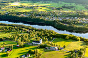 drnarbild, drnarbilder, drnarfoto, flygbild, flygbilder, flygfoto, flygfoton, Hammarstrand, Indalslven, Jmtland, samhllen