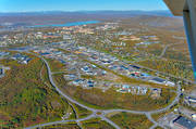 drnarbilder, drnarfoto, flygbild, flygbilder, flygfoto, flygfoton, hst, Kiruna, lappland, stder, Stllverket industriomrde, Vstra industriomrdet