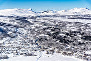 drnarbilder, drnarfoto, flygbild, flygbilder, flygfoto, flygfoton, Klimpfjll, lappland, samhllen, skidort, vinter