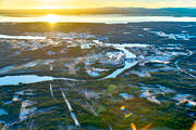 drnarbilder, drnarfoto, flygbild, flygbilder, flygfoto, flygfoton, Hissmofors, hst, Indalslven, Jmtland, Krokom, samhllen