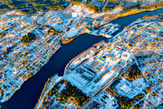 drnarbilder, drnarfoto, flygbild, flygbilder, flygfoto, flygfoton, Hissmofors, hst, Jmtland, Krokom, samhllen