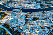 drnarbilder, drnarfoto, flygbild, flygbilder, flygfoto, flygfoton, Hissmofors, hst, Indalslven, Jmtland, Krokom, samhllen