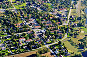 drnarbilder, drnarfoto, flygbild, flygbilder, flygfoto, flygfoton, Jmtland, Lit, samhllen, sommar