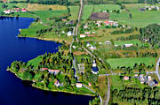 drnarbilder, drnarfoto, flygbild, flygbilder, flygfoto, flygfoton, Indalslven, Jmtland, Klsta, kyrkan, Lit, samhllen, sommar