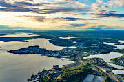 drnarbilder, drnarfoto, flygbild, flygbilder, flygfoto, flygfoton, Lule, lulelven, Norrbotten, sommar, stder