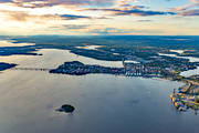 Bergnsbron, drnarbilder, drnarfoto, flygbild, flygbilder, flygfoto, flygfoton, Grsjlfjrden, Grsjlren, Lule, lulelven, Norrbotten, sommar, stder