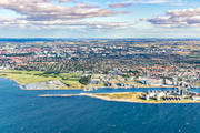 drnarbilder, drnarfoto, flygbild, flygbilder, flygfoto, flygfoton, Limhamnsfltet, Malm, Skne, smbtshamn, sommar, stder, Vstra frstaden, n