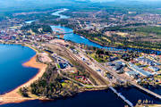 Dalarna, drnarbilder, drnarfoto, flygbild, flygbilder, flygfoto, flygfoton, Mora, stder, vr