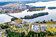 drnarbilder, drnarfoto, flygbild, flygbilder, flygfoto, flygfoton, hst, Jmtland, samhllen, Strms Vattudal, Strmsund, Vattudalen