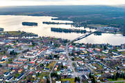 bro, drnarbilder, drnarfoto, flygbild, flygbilder, flygfoto, flygfoton, hst, Jmtland, samhllen, Strms Vattudal, Strmsund, Strmsundsbron, Vattudalen