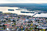 bro, drnarbilder, drnarfoto, flygbild, flygbilder, flygfoto, flygfoton, hst, Jmtland, samhllen, Strms Vattudal, Strmsund, Strmsundsbron, Vattudalen