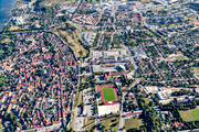 drnarbilder, drnarfoto, flygbild, flygbilder, flygfoto, flygfoton, Gotland, sommar, stder, Visby