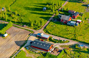 byar, drnarbilder, drnarfoto, flygbild, flygbilder, flygfoto, flygfoton, Hrjedalen, sommar, Ytterberg