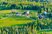 byar, drnarbilder, drnarfoto, flygbild, flygbilder, flygfoto, flygfoton, Hrjedalen, sommar, Ytterberg