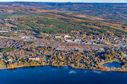 banvall, drnarbilder, drnarfoto, flygbild, flygbilder, flygfoto, flygfoton, hst, jrnvg, jrnvgsknut, Medelpad, Mittbanan, Norra Stambanan, samhllen, nge