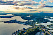 drönarbilder, drönarfoto, flygbild, flygbilder, flygfoto, flygfoton, Luleå, luleälven, Norrbotten, sommar, städer