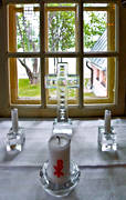 altare, Arjeplog, byggnader, fnster, kors, kyrka, kyrkor, lappland, ljus, ljusstake