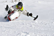 enbent, funktionshindrad, handikappad, koncentration, kryckstavar, sit ski, ski cart, skidor, skidkare, skidkning, slalom, sport, stende, svng, totalskidskolan, tvling, utfrskning, vinter
