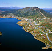drnarbilder, drnarfoto, flygbild, flygbilder, flygfoto, flygfoton, funsdalen, Hrjedalen, hst, samhlle, samhllen, slalombacke