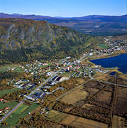 drnarbilder, drnarfoto, flygbild, flygbilder, flygfoto, flygfoton, funsdalen, Funsdalsberget, Funsdalssjn, Hrjedalen, hst, samhllen