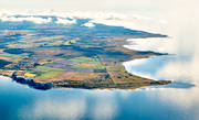 Digrans, drnarbilder, drnarfoto, flygbild, flygbilder, flygfoto, flygfoton, Gotland, Hoburg, Hoburgen, Hllkista, landskap, Majstre, Majstregrden, sommar, Sundre, sdra udde