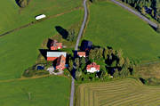 drnarbilder, drnarfoto, flygbild, flygbilder, flygfoto, flygfoton, grdar, Jmtland, Lit, Smedsta, sommar