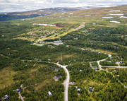 anlggningar, drnarbilder, drnarfoto, flygbild, flygbilder, flygfoto, flygfoton, Grftvallen, Jmtland, skidanlggning, skidbackar, skidort, stugby