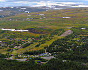 anlggningar, drnarbilder, drnarfoto, flygbild, flygbilder, flygfoto, flygfoton, Grftvallen, Jmtland, skidanlggning, skidbackar, skidort, stugby