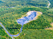 anlggningar, Bydalen, drnarbilder, drnarfoto, flygbild, flygbilder, flygfoto, flygfoton, grustag, grustkt, hst, Jmtland, milj, natur