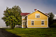 byggnader, gul, grd, hus, hst, Jmtland, sevrdheter, Thottmark, Tottens byvg, re, rstider