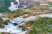 byar, drnarbild, drnarbilder, drnarfoto, flygbild, flygbilder, flygfoto, flygfoton, Handl, Handlan, Handlsforsen, hst, Jmtland, samhllen, tljsten, tljstensbrott, tljstensfabrik