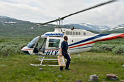fjällflyg, flyg, helikopter, kommunikationer, Lapplandsflyg, luftfart