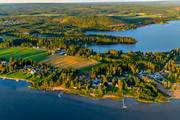 drnarbilder, drnarfoto, flygbild, flygbilder, flygfoto, flygfoton, Hemlunda, landskap, Norrbotten, Pite, samhllen, sommar, Svenskbyfjrden