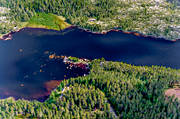 Bodsjn, drnarbilder, drnarfoto, flygbild, flygbilder, flygfoto, flygfoton, Forsaleden, herrevadsstrmmen, Jmtland, landskap, Lngselet, sommar, vattendrag, kerviken, lvar