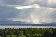 fjllen, himmel, himmelsljus, ljus, sommar, stmning, stmningsbild, stmningsbilder, rstid, rstider