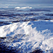 drnarbilder, drnarfoto, fjll, flygbild, flygbilder, flygfoto, flygfoton, Hovde, Hglekardalen, Imbergen, Jmtland, landskap, ottfjllet, Oviksfjllen, vinter, vinterlandskap