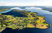 byar, drnarbild, drnarbilder, drnarfoto, flygbild, flygbilder, flygfoto, flygfoton, Hoverberg, Jmtland, landskap, sommar, Storsjn, Vattviken