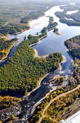 drnarbilder, drnarfoto, Edsforsen, flygbild, flygbilder, flygfoto, flygfoton, Hrkan, hst, Jmtland, lvar