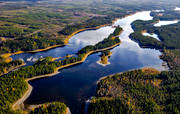drnarbilder, drnarfoto, Edsforsen, flygbild, flygbilder, flygfoto, flygfoton, Hrkan, hst, Jmtland, lvar