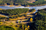 drnarbilder, drnarfoto, flygbild, flygbilder, flygfoto, flygfoton, Gravarvgen, Hrkan, hst, Jmtland, lvar