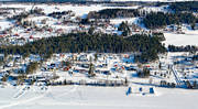 bostadsomrde, drnarbilder, drnarfoto, flygbild, flygbilder, flygfoto, flygfoton, Frsn, hrke, Jmtland, villaomrde, vinter, stersund