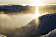 anlggningar, fjll, Hummeln, Jmtland, liftar, mrvikshummeln, samhllen, solnedgng, utsikt, re, reskutan